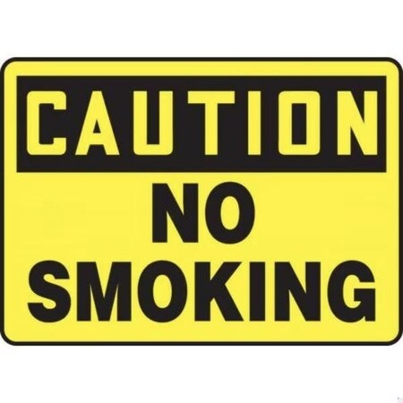 Accuform SMOKING CONTROL SIGN 10 in x 14 in PLASTIC MSMK622VP